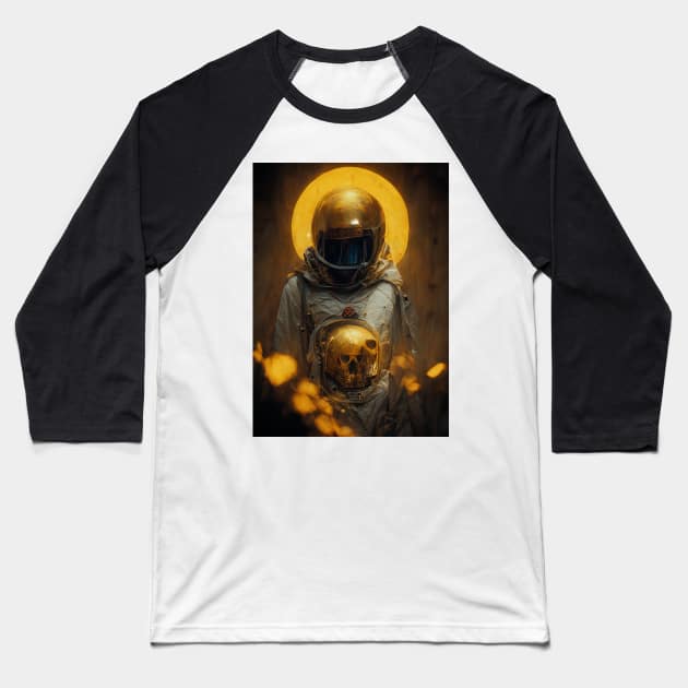 Astronaut Baseball T-Shirt by Durro